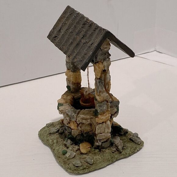 Vintage Roman 1997 Fontanini Heirloom Wishing Well  5" Series Nativity Village - Picture 3 of 7